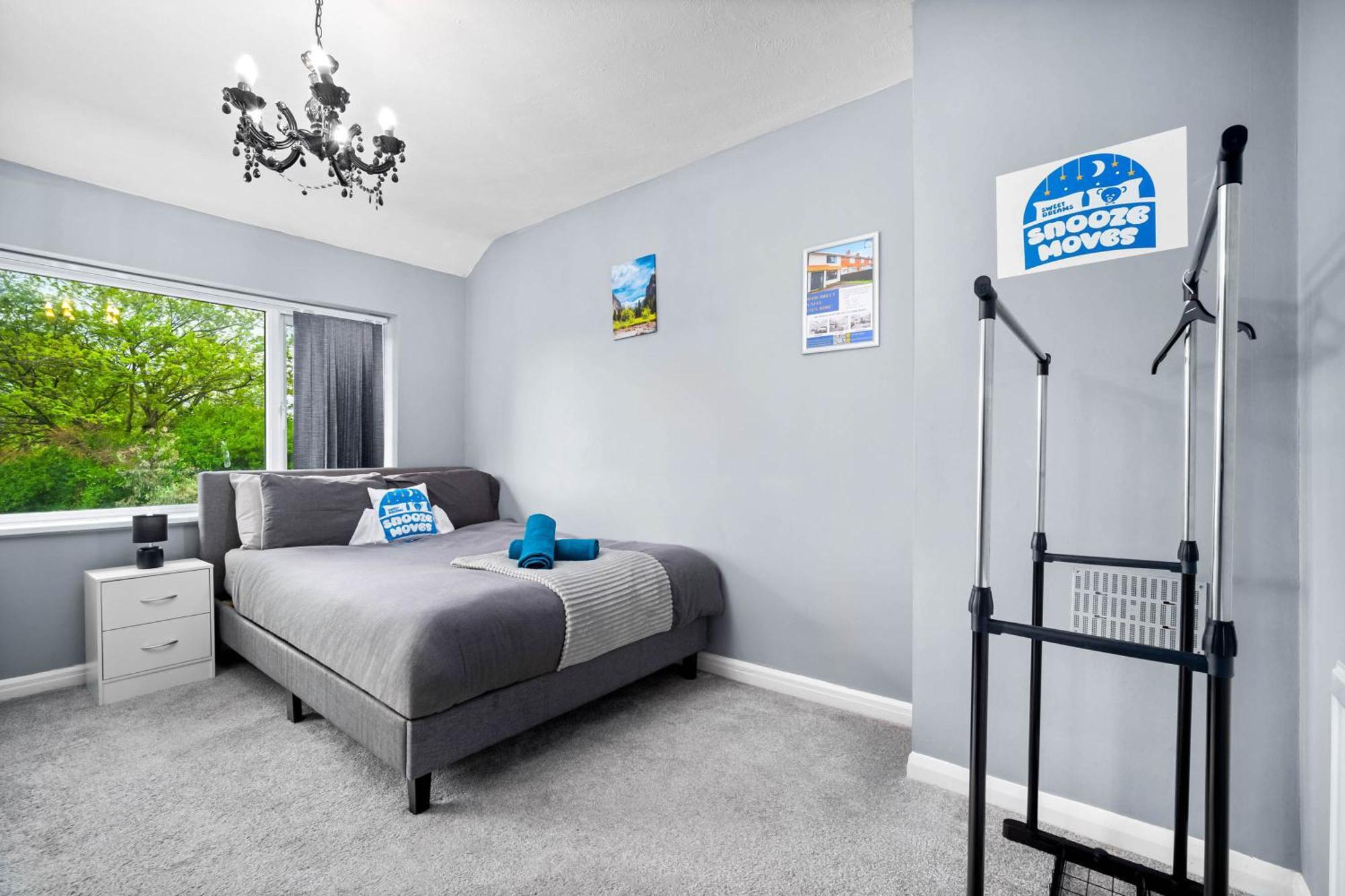 Stylish 3 Bedroom Home Away From Home Birmingham Bagian luar foto
