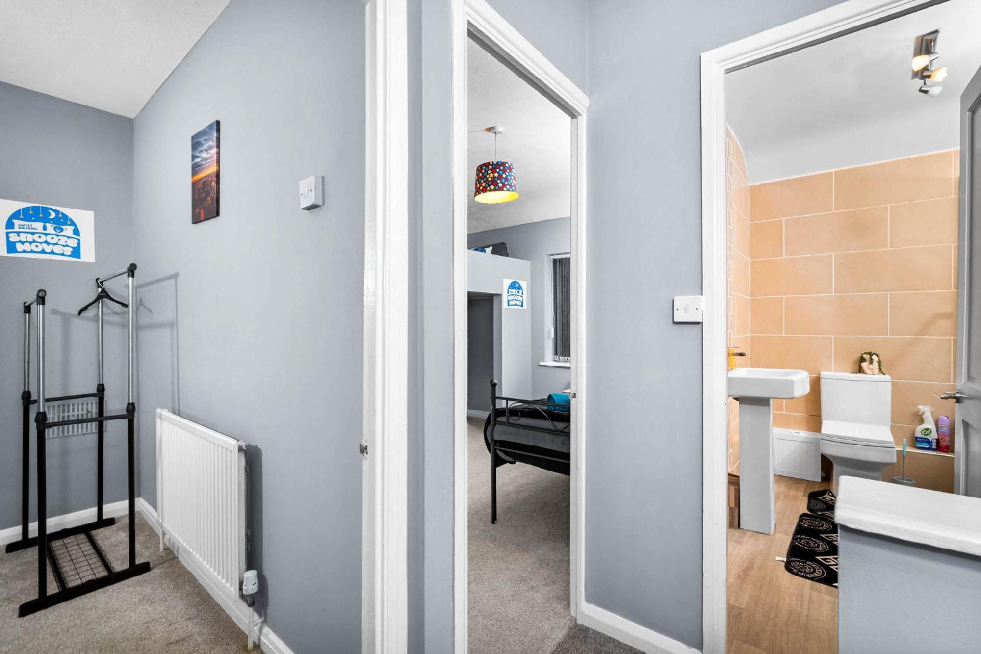 Stylish 3 Bedroom Home Away From Home Birmingham Bagian luar foto