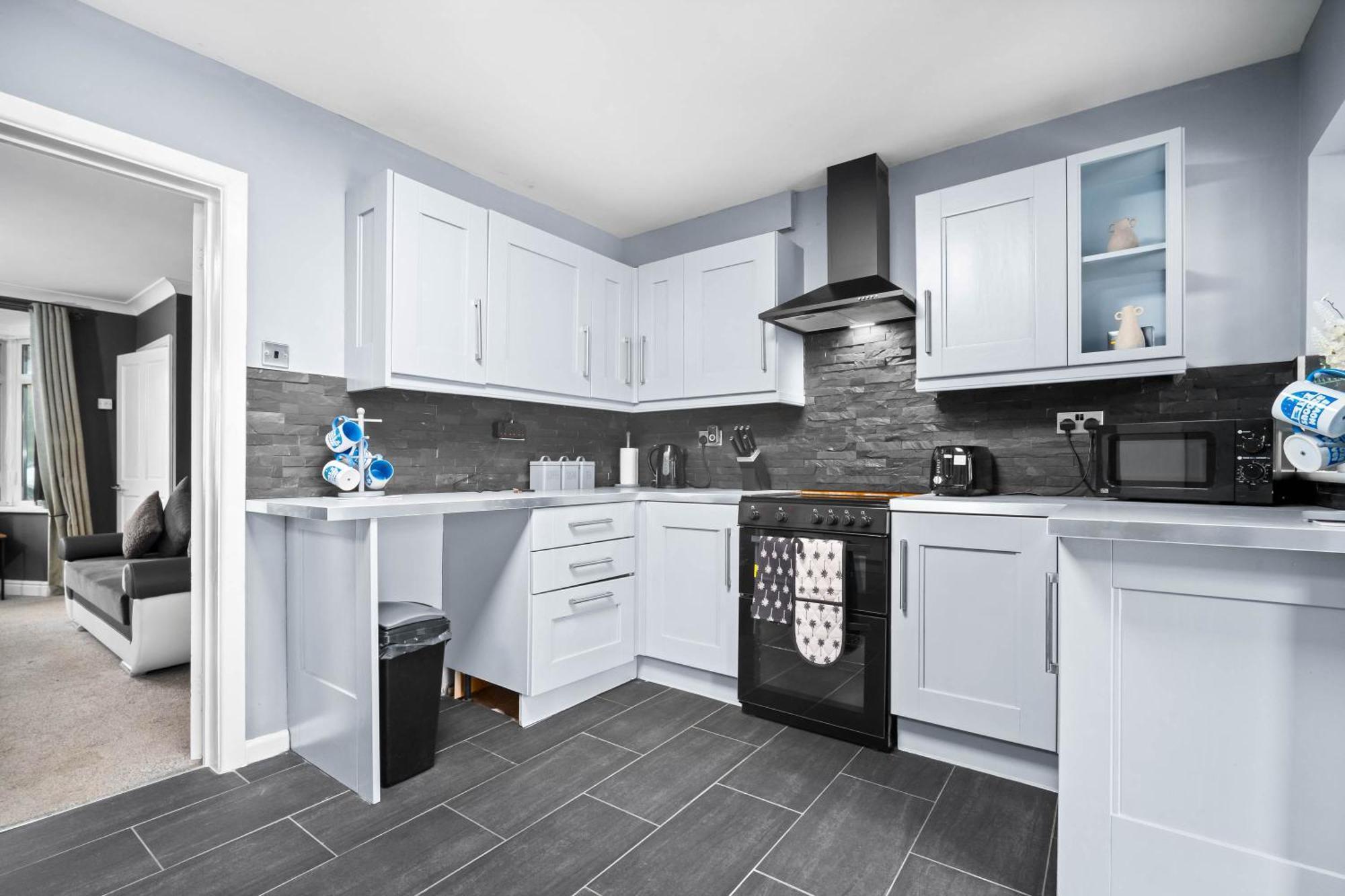 Stylish 3 Bedroom Home Away From Home Birmingham Bagian luar foto